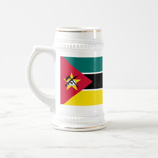 Moçambique Flagga Sejdel (Vänster)