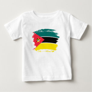 Moçambique flagga t shirt