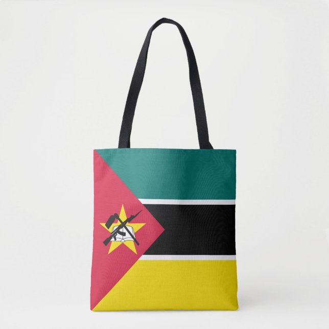 Moçambique Flagga Tygkasse (Framsida)