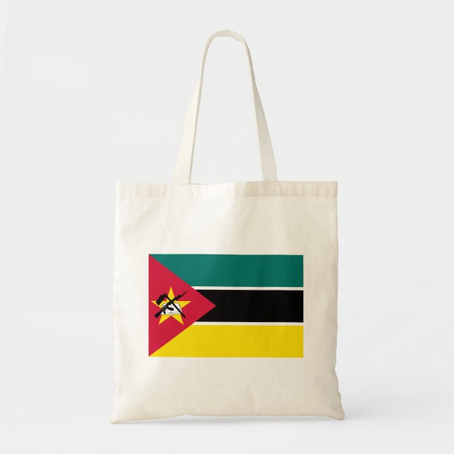 Moçambique Flagga Tygkasse (Framsidan)
