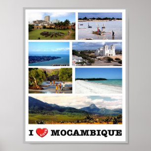 Moçambique - I Kärlek - Poster