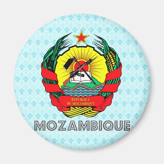 Moçambique Jackar Arm Magnet (Framsidan)