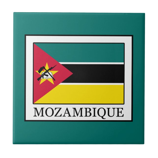 Moçambique Kakelplatta (Framsidan)