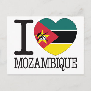 Moçambique Kärlek v2 Vykort