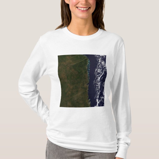 Moçambique kusten t-shirt (Framsida)