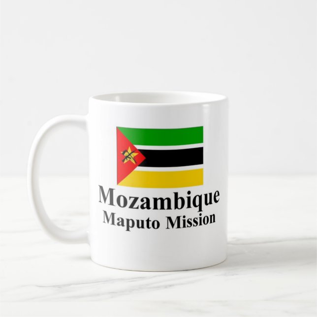 Mocambique Maputo Drinkware Kaffemugg (Vänster)