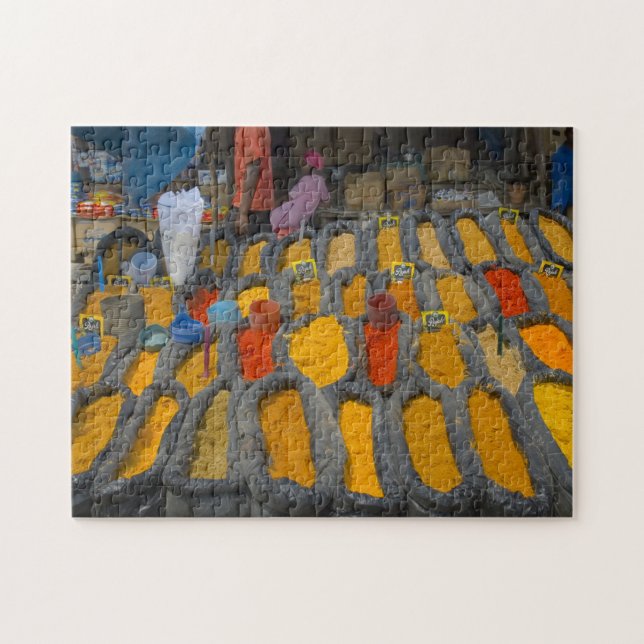 Moçambique Spice Market. Pussel (Horisontell)