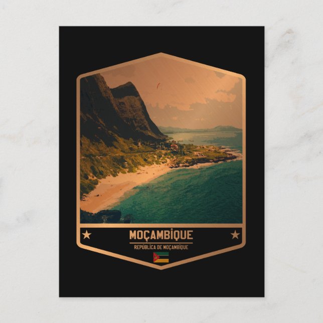 Moçambique Vykort (Framsida)