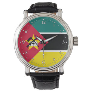 Moçambiques flagga armbandsur