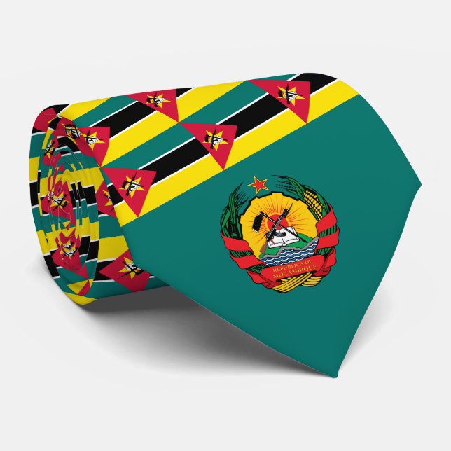 Moçambiques Flagga & Emblem, Moçambiques Flagga Slips (Rullad)