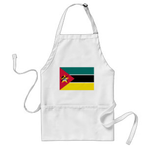 Moçambiques flagga förkläde
