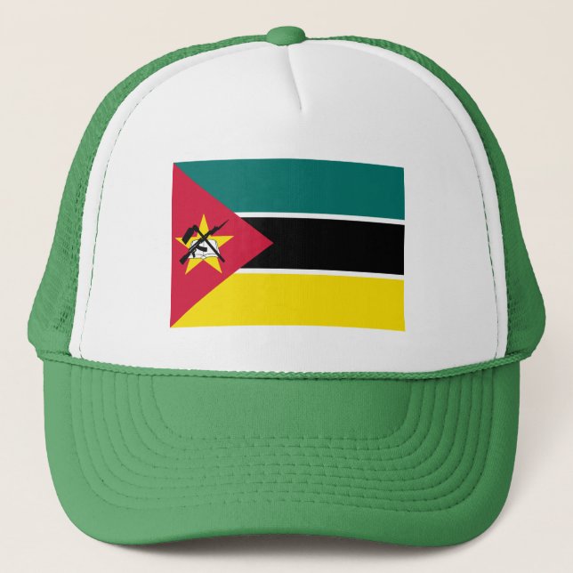 Moçambiques flagga keps (Framsida)