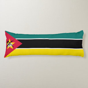 Moçambiques flagga kroppskudde