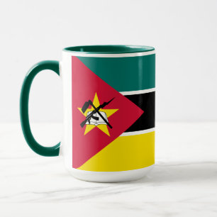 Moçambiques flagga mugg