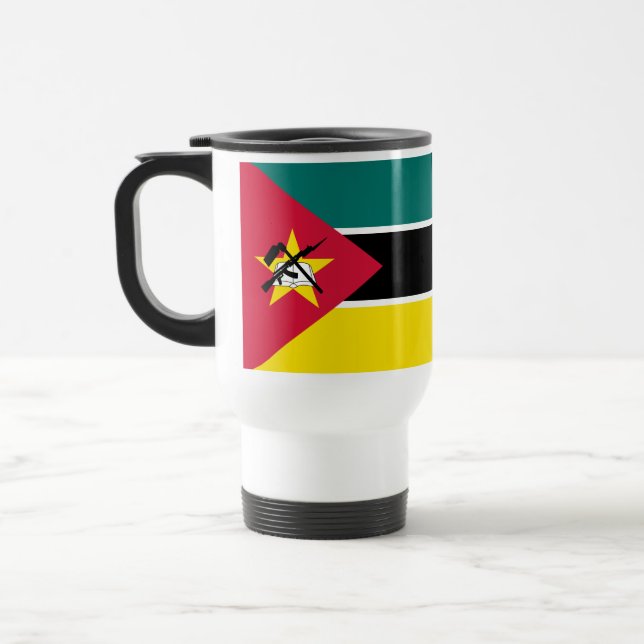 Moçambiques flagga resemugg (Vänster)