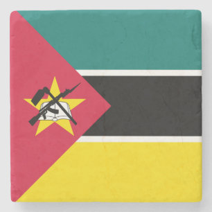 Moçambiques flagga stenunderlägg