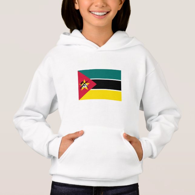 Moçambiques flagga t shirt (Framsida)