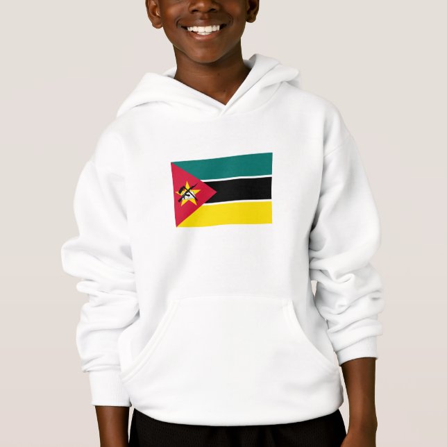 Moçambiques flagga t shirt (Framsida)
