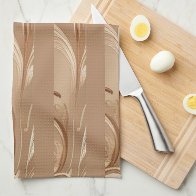 Mocha Bliss Kökshandduk (Vikt i Fjärdedel)