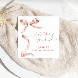 Mocha Bow, hon är Gifter sig Möhippa Pappersservett