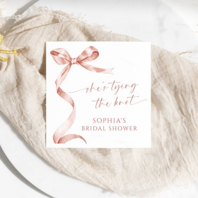 Mocha Bow, hon är Gifter sig Möhippa Pappersservett (Skapare uppladdad)