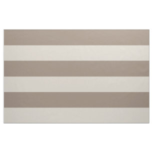 Mocha Brown och Beige Wide Rand Large  Tyg