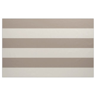 Mocha Brown och Beige Wide Rand Large Tyg