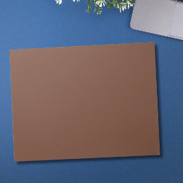 Mocha Brown Solid Färg | Klassisk | ELEGANT Anteckningsblock