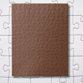 Mocha Brown Solid Färg | Klassisk | ELEGANT Pussel