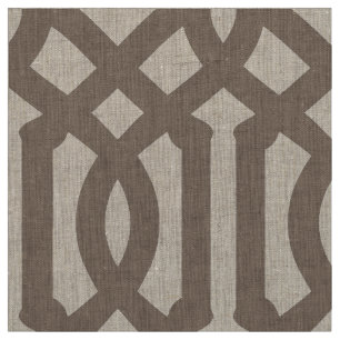 Mocha Brown Trellis Large  Tyg