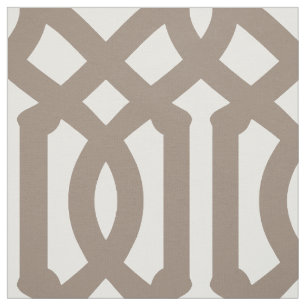 Mocha Brown Trellis Large Tyg