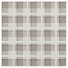 Mocha Brun Gingham buffalo rutig check