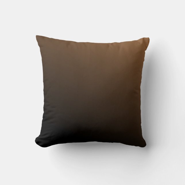 Mocha Brun Gradient Kudde (Framsida)