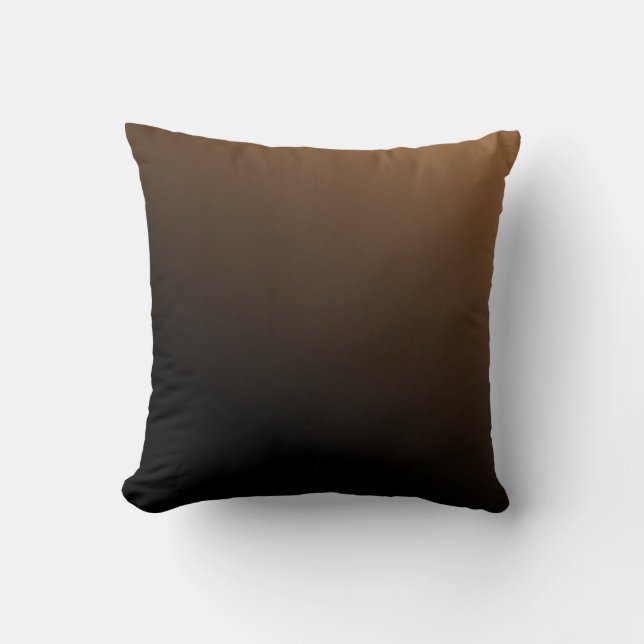 Mocha Brun Gradient Kudde (Framsida)