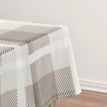 Mocha Brun Marockansk buffelmönstrad rutig 