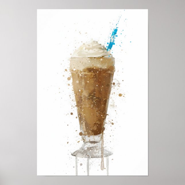 Mocha Frappe Poster (Framsidan)