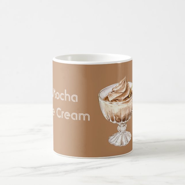 Mocha Glasskål i Guld Kaffemugg (Center)