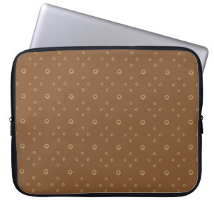 Mocha   Golden Zinnia Sun Laptop Fodral