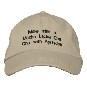Mocha Lacha Broderad Keps