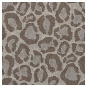 Mocha Leopard Animal Print Large Tyg
