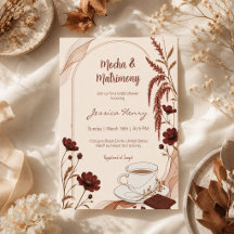 Mocha & Matrimony Chokladbrun Bröllopsdusch