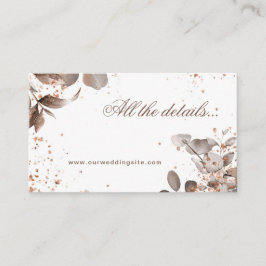 Mocha Mousse Botanisk alla detaljer 1 Tilläggskort