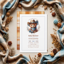 Mocha Mousse Rustic Little Cowboy Shower