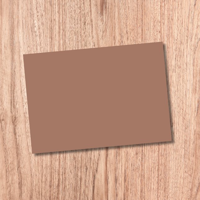 Mocha Mousse Trendig Elegant Solid Färg Post-it Block (Skapare uppladdad)