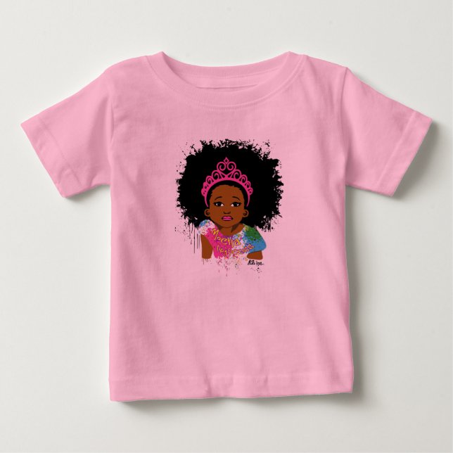 Mocha Princess Baby Tee (Framsida)