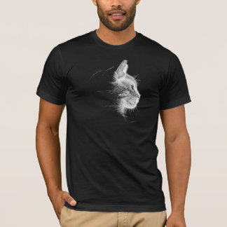 "Mocha the Cat Tee" - där konsten möts Päls! T Shirt