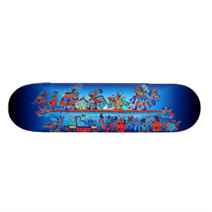 mocheofferSkateboard Skateboard Bräda 19,5 Cm