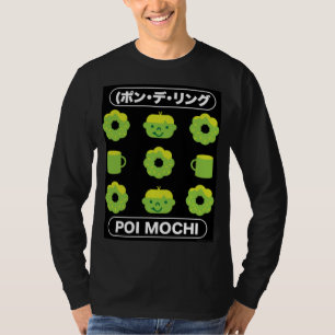 Mochi Donuts Poi Mochi och kaffe T Shirt