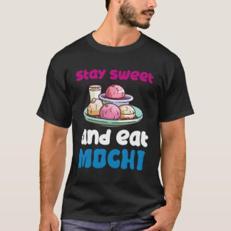 Mochi Japansk Ris Cake Candy Snack Sweet Mochi T Shirt