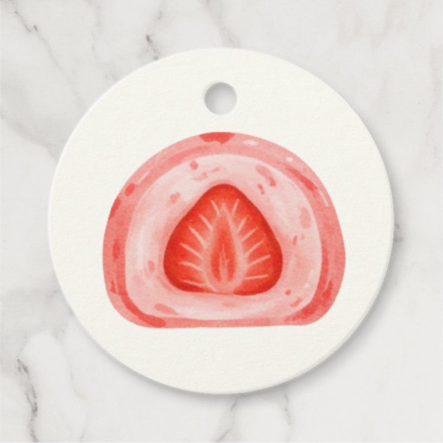 Mochi-sweet and full of love! gåvor etiketter (Framsida)